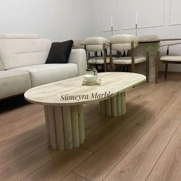 Sümeyra Marble Art Efes Orta Sehpa