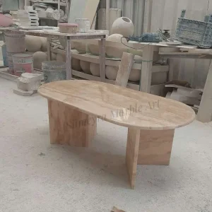 Sümeyra Marble Art Triangle Sehpa