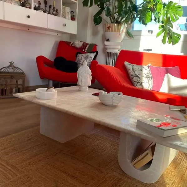 Sümeyra Marble Art Vernio Sehpa